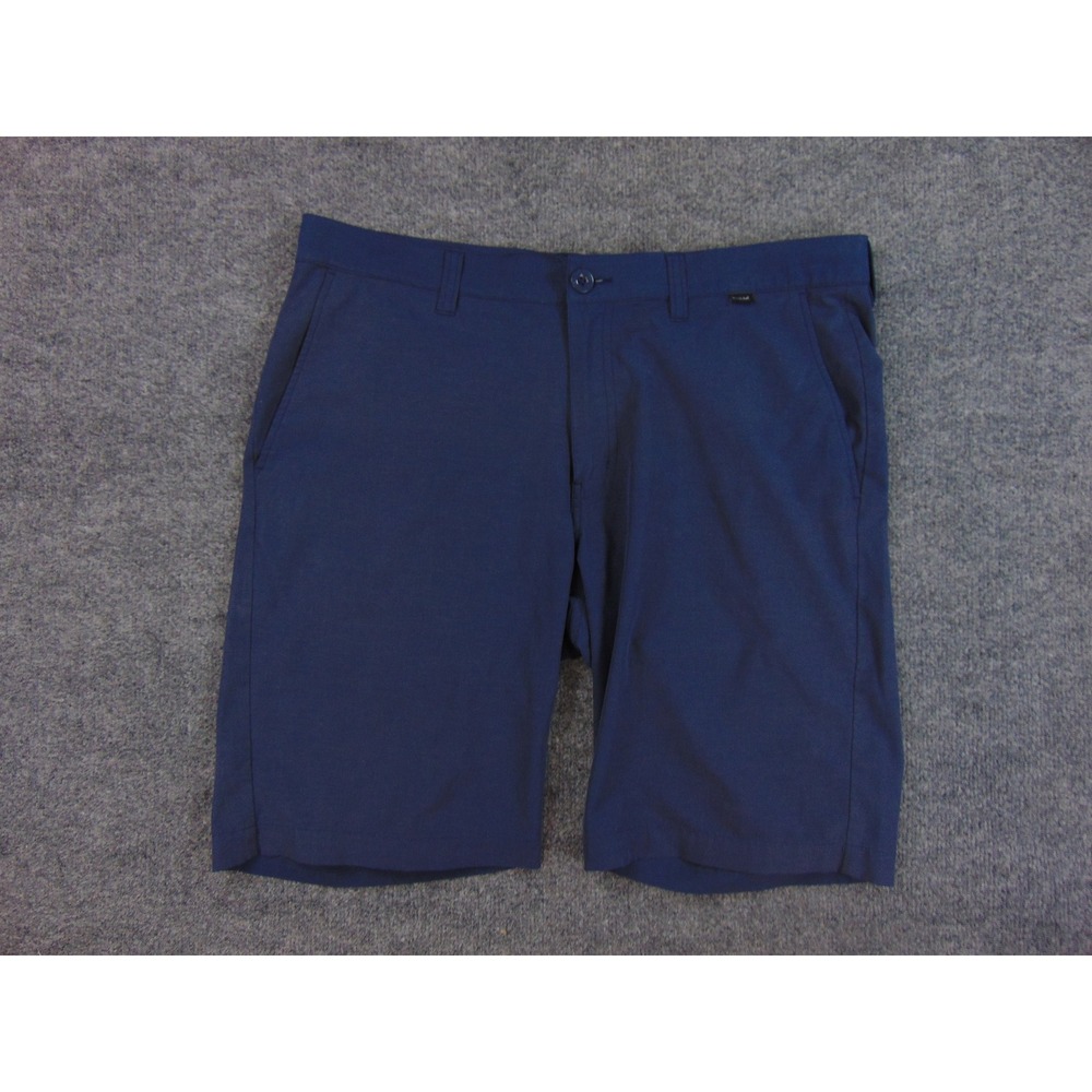 Travis Mathew Shorts Mens 36 Golf Navy Blue Solid Performance‎ Activewear Casual